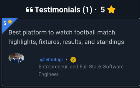 ✨ New Feature: Give and Receive Testimonials
